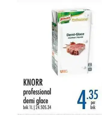 Horeca totaal Knorr Professional Demi Glace aanbieding