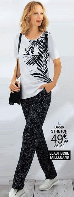 Damart Broek stretch aanbieding