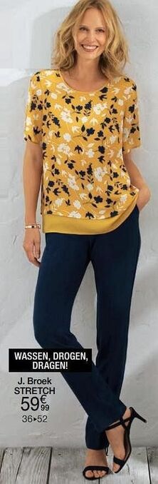 Damart Broek stretch aanbieding