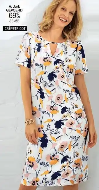 Damart Jurk gevoerd aanbieding