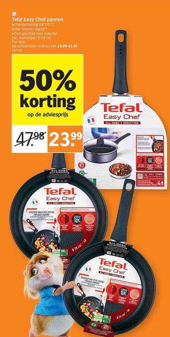 Tefal easy chef pannen