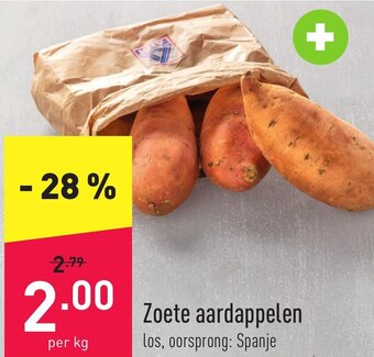 ALDI Zoete aardappelen aanbieding