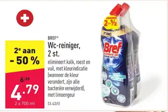 ALDI Wc-reiniger, 2 st. 2 x 700ml aanbieding
