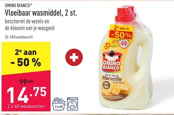 ALDI Vloeibaar wasmiddel, 2 st. aanbieding
