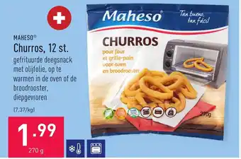 ALDI Churros, 12 st. 270g aanbieding