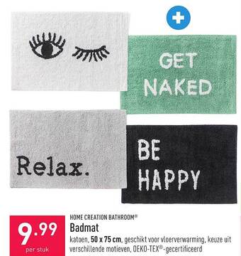 ALDI Badmat aanbieding