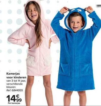 Carrefour Kamerjas voor kinderen aanbieding