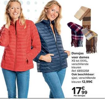 Carrefour Donsjas voor dames aanbieding