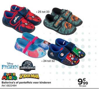 Ballerina's of pantoffels voor kinderen
