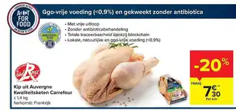 Carrefour Market Kip uit auvergne aanbieding