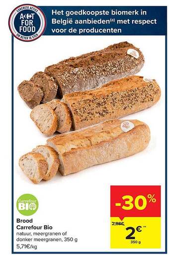 Carrefour Market Brood aanbieding