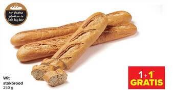 Carrefour Market Wit stokbrood aanbieding