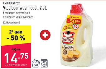 ALDI Vloeibaar wasmiddel, 2 st aanbieding