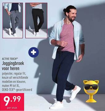 ALDI Joggingbroek voor heren aanbieding