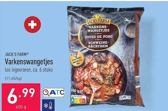 ALDI Varkenswangetjes aanbieding