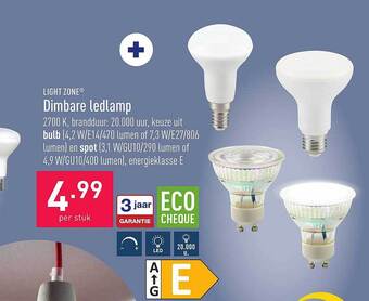 Dimbare ledlamp