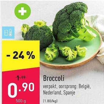 ALDI Broccoli aanbieding
