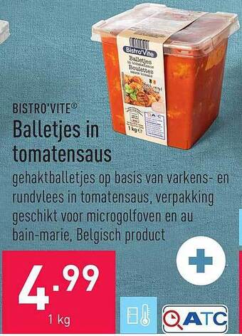 Balletjes in tomatensaus
