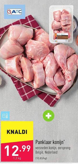 ALDI Panklaar konijn aanbieding