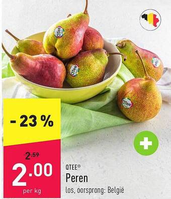 ALDI Peren aanbieding