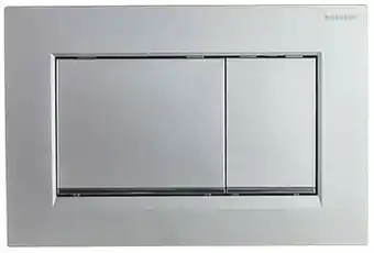 X2O Geberit Sigma 30 bedieningspaneel mat chroom voor Geberit Systemfix inbouwreservoir aanbieding
