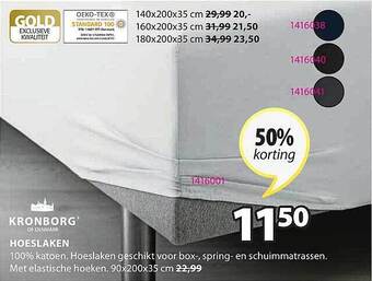 Jysk Hoeslaken aanbieding