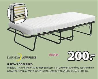 Jysk Ilskov logeerbed aanbieding