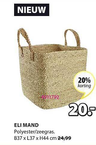 Jysk Eli mand aanbieding