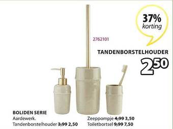 Jysk Boliden serie, tandenborstelhouder aanbieding