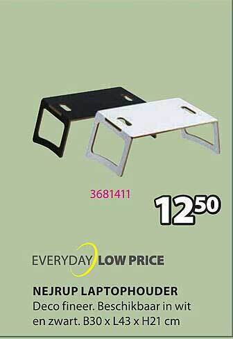 Jysk Nejrup laptophouder aanbieding