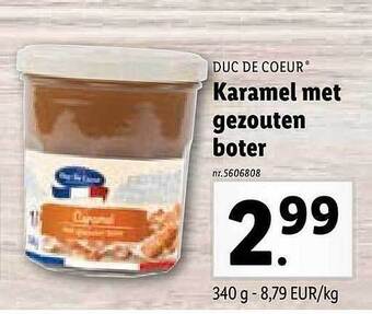 Karamel met gezouten boter