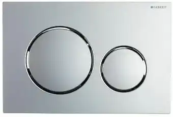 X2O Geberit Sigma 20 bedieningspaneel mat chroom voor Geberit Systemfix inbouwreservoir aanbieding