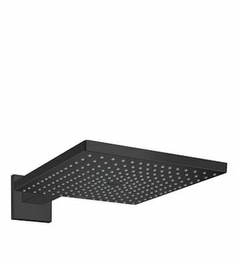 Hansgrohe Raindance E300 hoofddouche met muursteun ø30cm Matt Black
