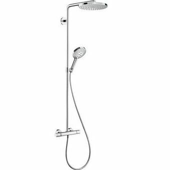 X2O Hansgrohe Raindance Select S 240 Powderrain regendoucheset thermostatisch chroom aanbieding