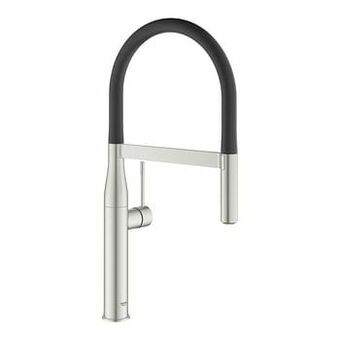 X2O Grohe Essence keukenkraan met uittrekbare kop Supersteel aanbieding