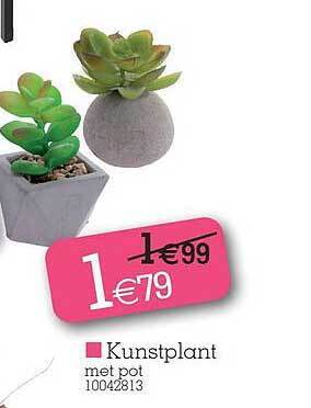 Yess Kunstplant aanbieding