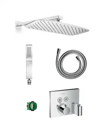Hansgrohe ShowerSelect inbouw regendoucheset met Raindream Core hoofddouche
