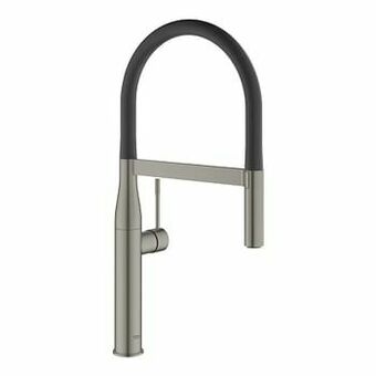 X2O Grohe Essence keukenkraan met uittrekbare kop Brushed Hard Graphite aanbieding