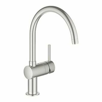 X2O Grohe Minta C-uitloop keukenkraan Supersteel aanbieding
