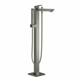 X2O Grohe Eurocube vrijstaande badkraan Brushed Hard Graphite aanbieding