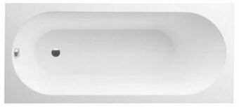 X2O Villeroy & Boch Oberon eenpersoons inbouwbad 170 x 75 cm quaryl glanzend wit aanbieding