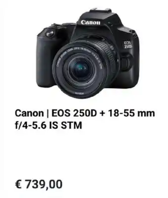 Canon | EOS 250D + 18-55mm f/4-5.6 IS STM