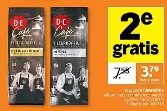 Albert Heijn D.e. café filterkoffie aanbieding