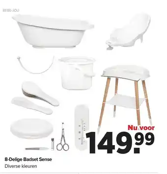 Baby-Dump 8-delige badset sense aanbieding