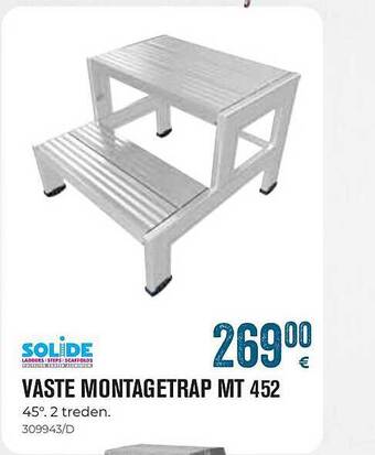 Meno Solide vaste montagetrap mt 452 aanbieding