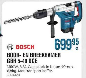 Bosch boor- en breekhamer gbh 5-40 dce