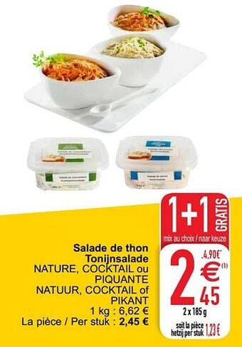 Cora Salade de thon tonijnsalade aanbieding