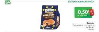 Intermarché Pasquier beignets met chocolade of frambozen aanbieding