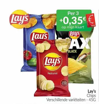 Intermarché Lay's chips verschillende variëteiten aanbieding