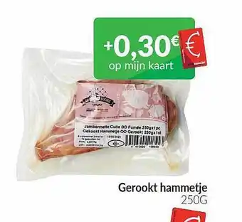 Intermarché Gerookt hammetje aanbieding